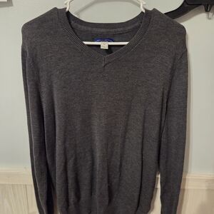 Simply Styled Charcoal V-Neck Sweater